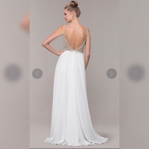 Wedding dress V-Neck Long